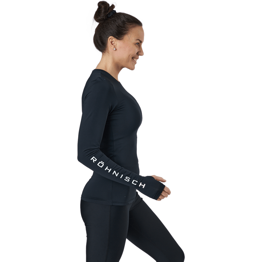 Arc Langarmshirt Schwarz