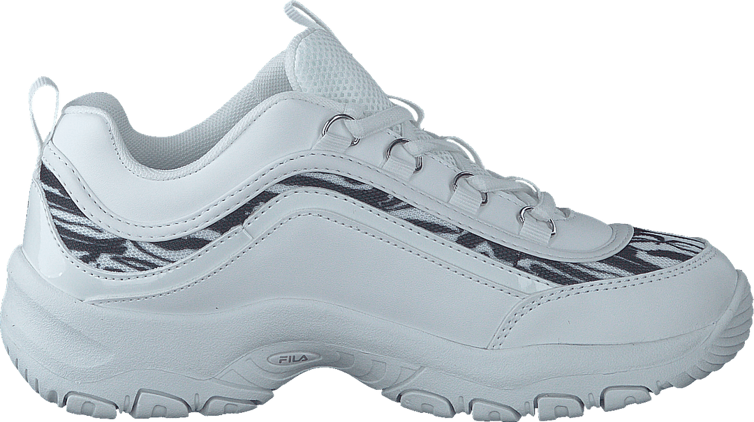 Strada A Low Kids 13036 - White-black