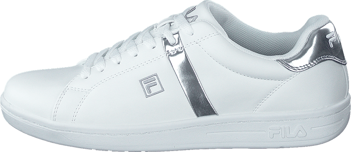 Crosscourt 2 F Low Wmn White-silver