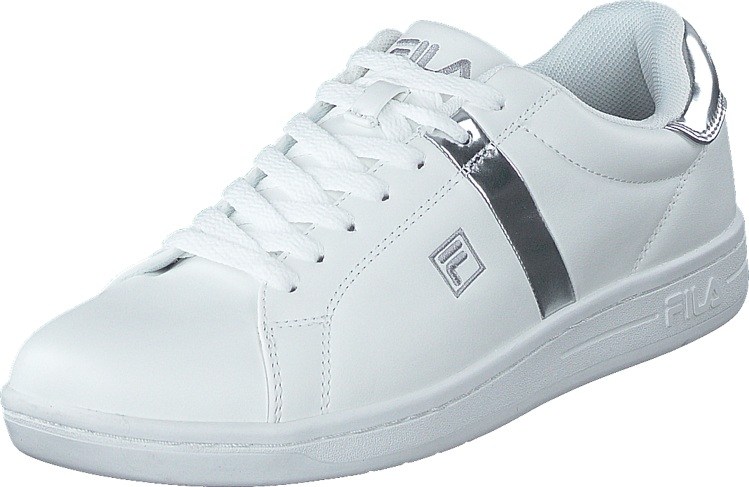 Crosscourt 2 F Low Wmn White-silver