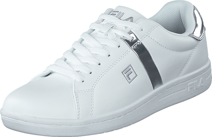 Crosscourt 2 F Low Wmn White-silver