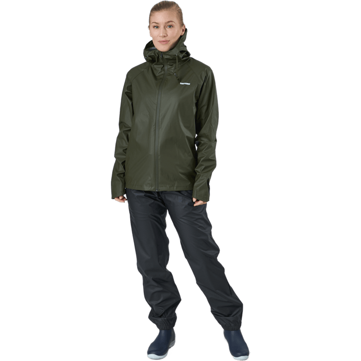 Packable Rainset Forest Green