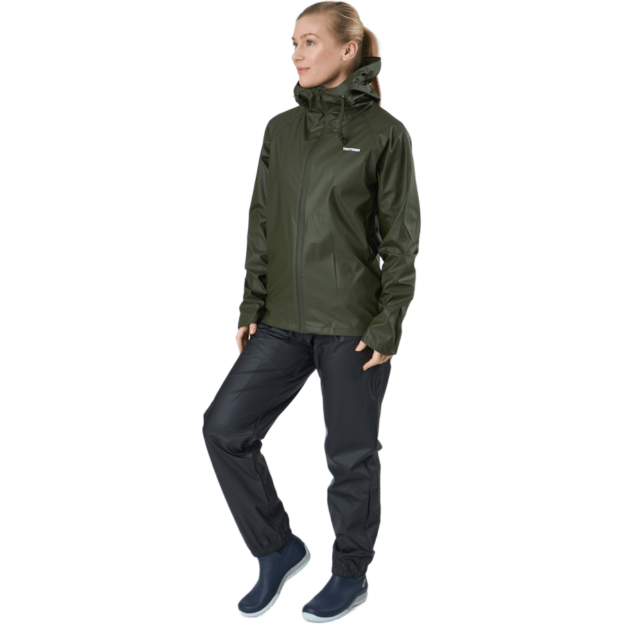 Packable Rainset Forest Green