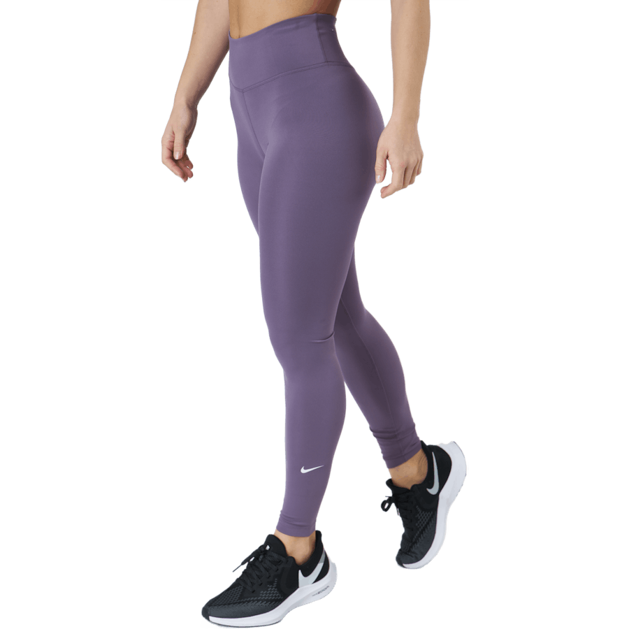 Nike Dri-fit One Women's Mid-r Amethyst Smoke/white