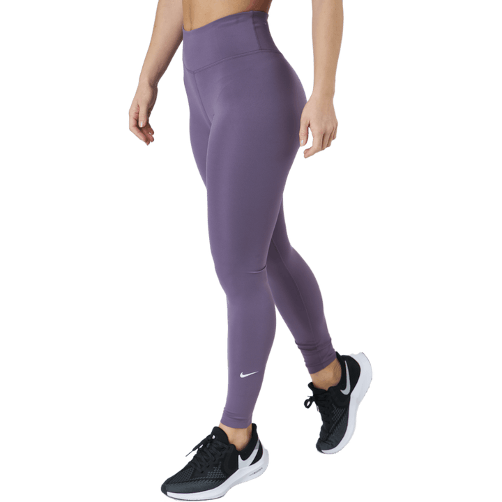Nike Dri-fit One Women's Mid-r Amethyst Smoke/white