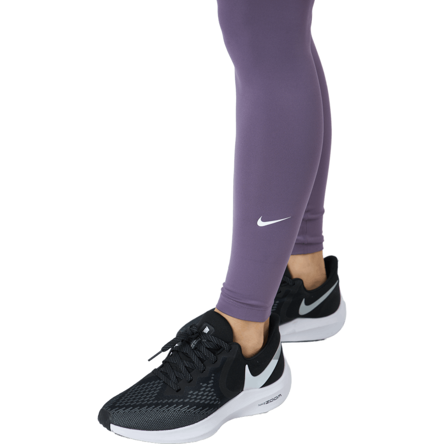 Nike Dri-fit One Women's Mid-r Amethyst Smoke/white