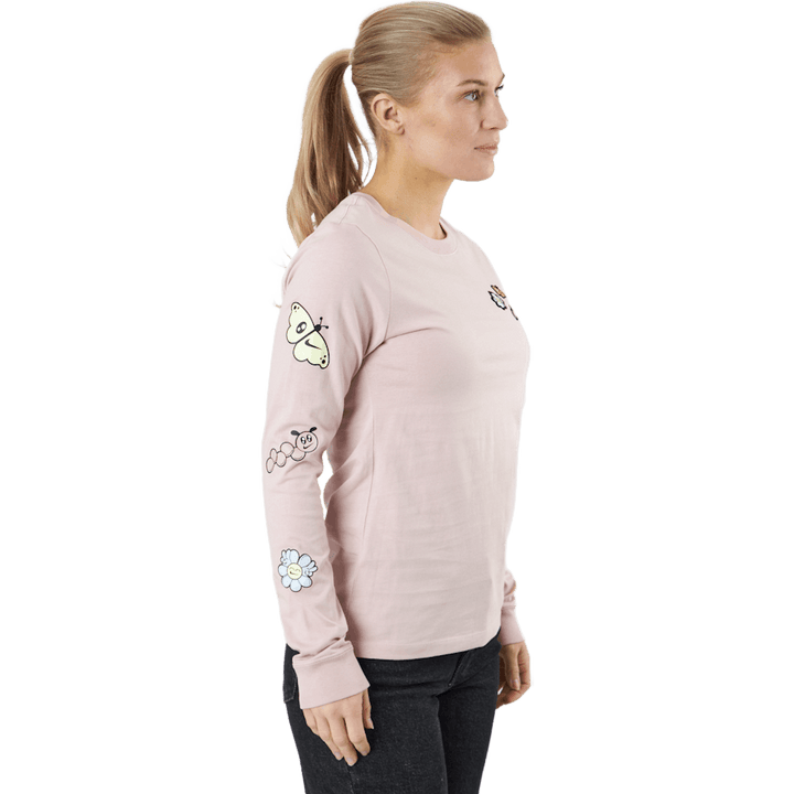Nike Sportswear Women's Long-s Pink Oxford