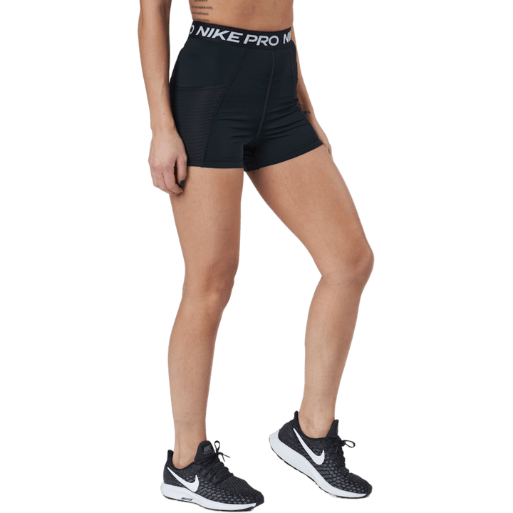 Nike Pro Dri-fit Women's 3" Hi Black/white