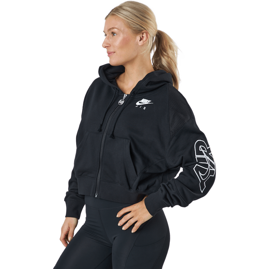 Nike Air Flyknit pour femme, noir/noir/blanc