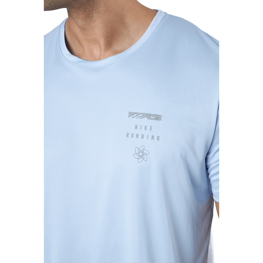 Nike Dri-fit Uv Run Division M Light Marine/reflective Silv