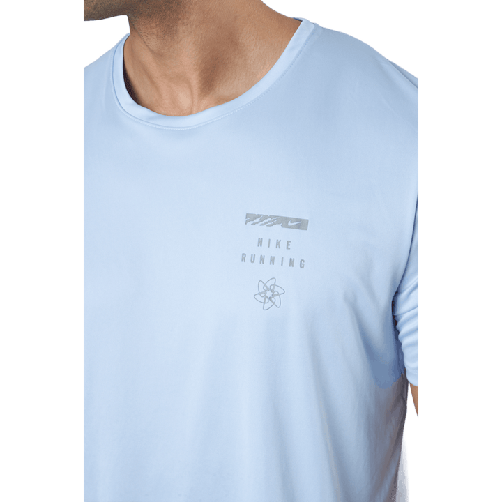 Nike Dri-fit Uv Run Division M Light Marine/reflective Silv