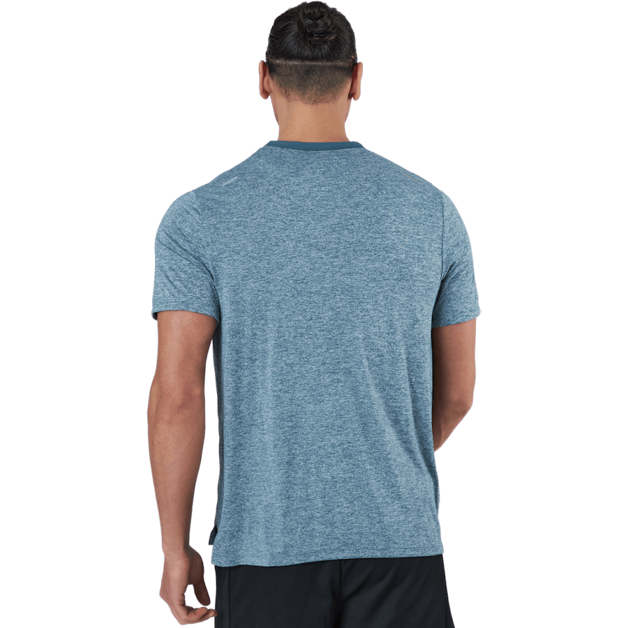 Nike Dri-fit Rise 365 Men's Sh Ash Green/htr/reflective Silv