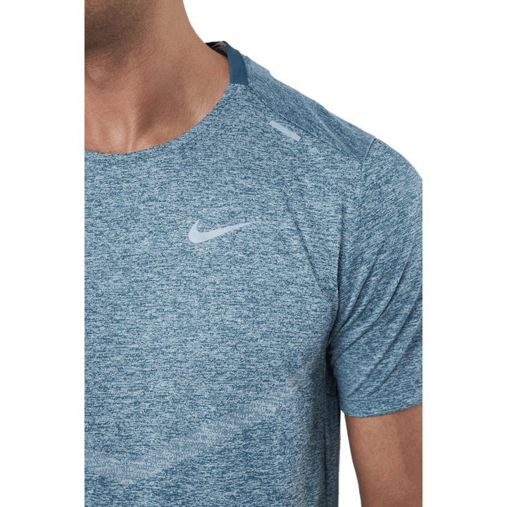 Nike Dri-fit Rise 365 Men's Sh Ash Green/htr/reflective Silv