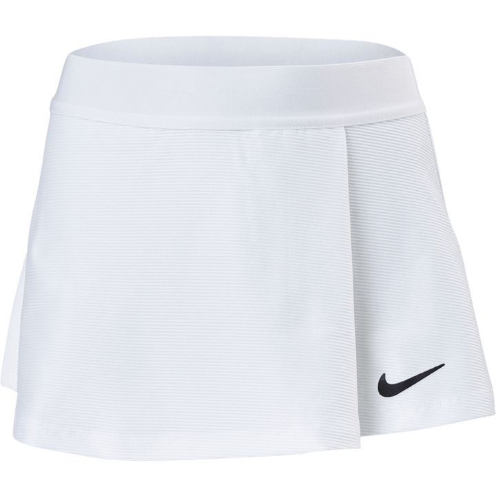 NikeCourt Victory Big Kids' (Girls') Tennis Skirt WHITE/BLACK