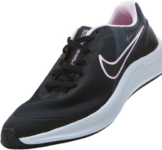 Star Runner 3 Big Kids' Road Running Shoes BLACK/BLACK-DK SMOKE GREY
