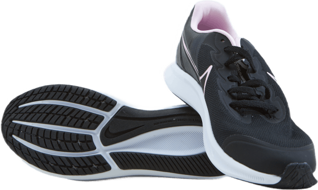 Star Runner 3 Big Kids' Road Running Shoes BLACK/BLACK-DK SMOKE GREY