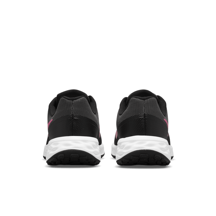 Nike Revolution 6 Runn pour Femme Noir/Rose Hyper/Gris Fer