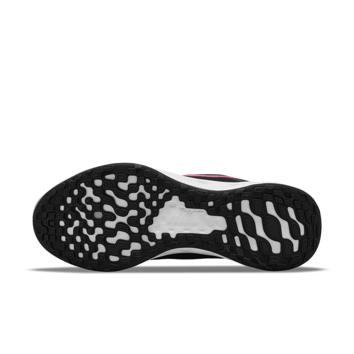Nike Revolution 6 Runn pour Femme Noir/Rose Hyper/Gris Fer