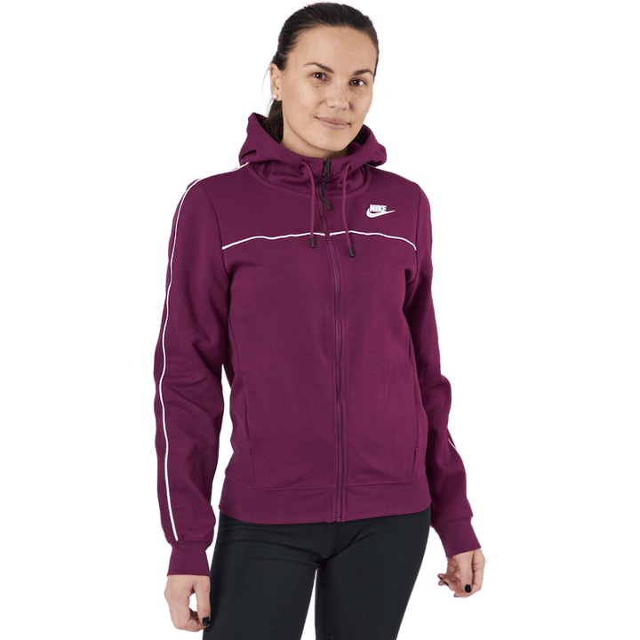 Nike Sportswear Women's Full-z Sangria/white