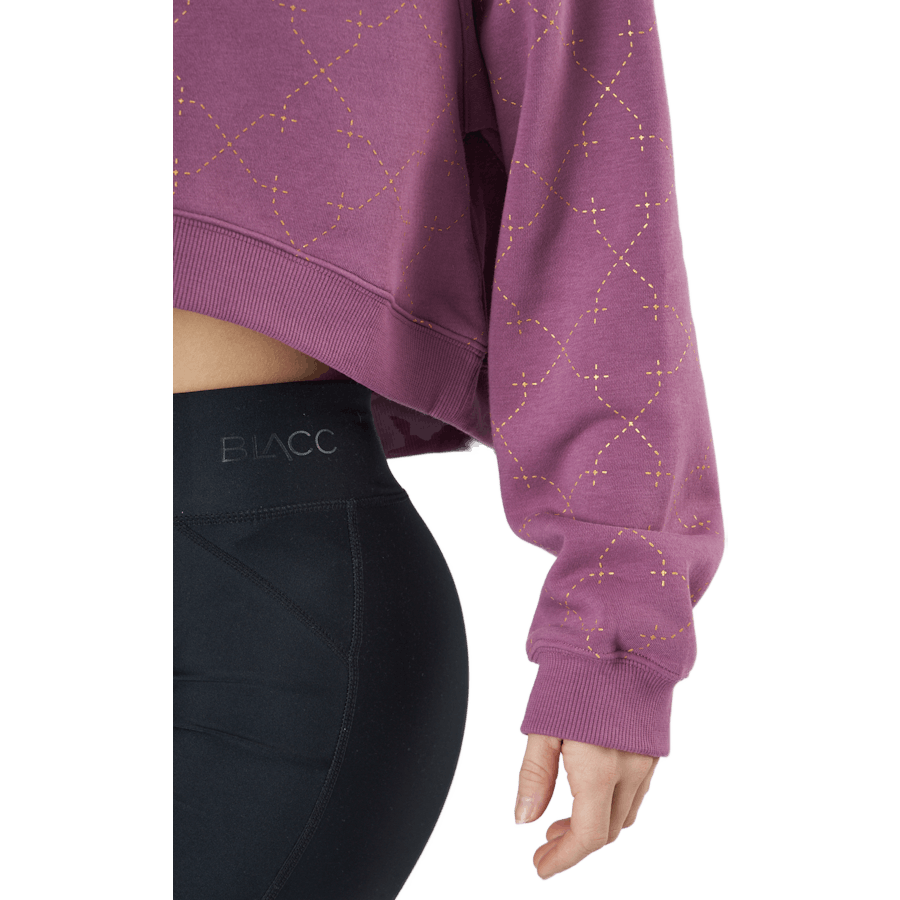 Nike Dri-fit Donna Novelty F Bordeaux chiaro/oro metallizzato