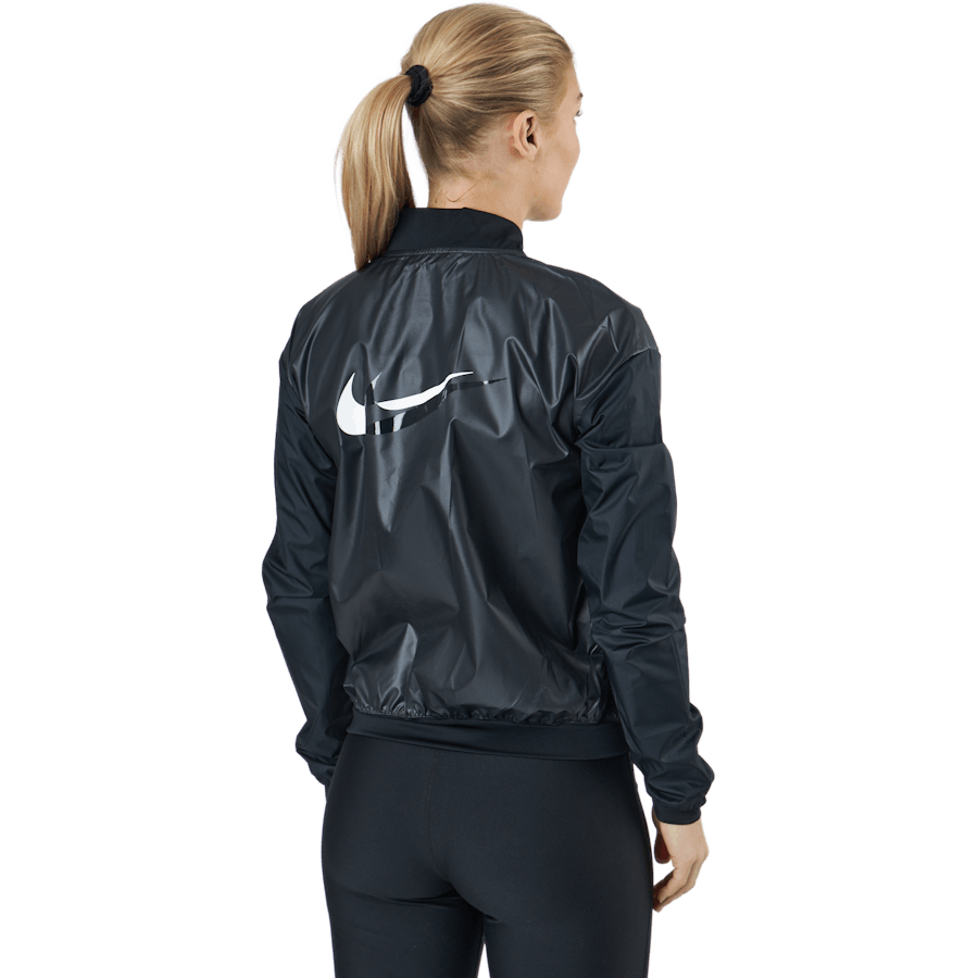 Swoosh Run Women's Running Jacket BLACK/WHITE