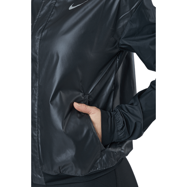 Swoosh Run Women's Running Jacket BLACK/WHITE