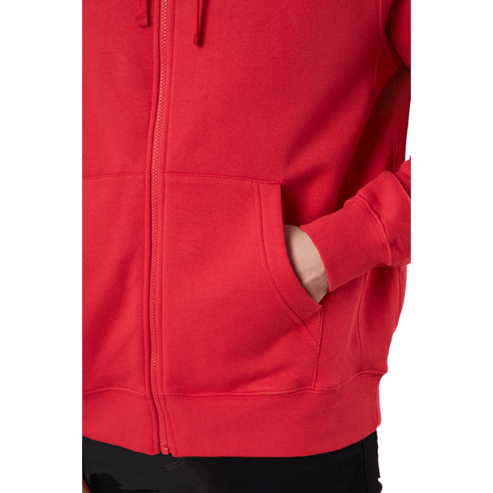 Sportswear Club Fleece Men's Full-Zip Hoodie UNIVERSITY RED/UNIVERSITY RED/WHITE