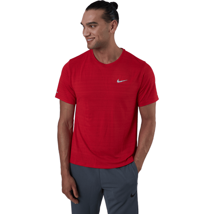 Nike Dri-fit Miler Men's Runni University Red/reflective Silv