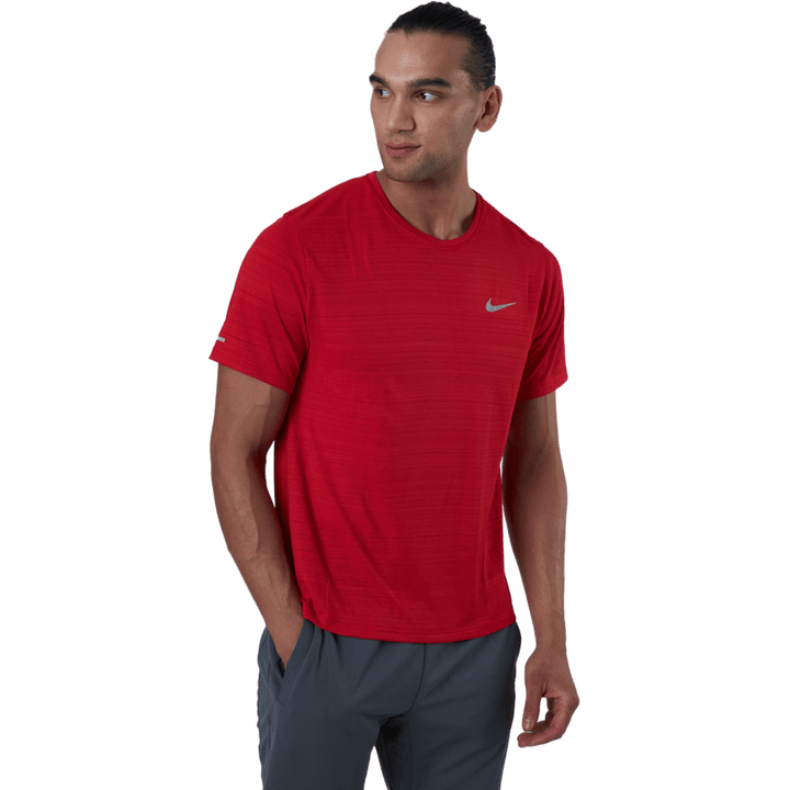 Nike Dri-fit Miler Men's Runni University Red/reflective Silv