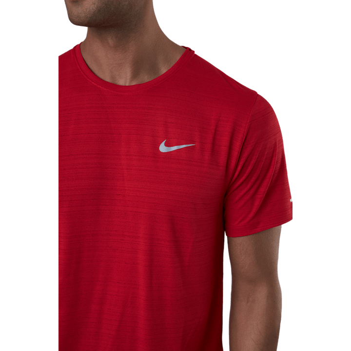 Nike Dri-fit Miler Men's Runni University Red/reflective Silv