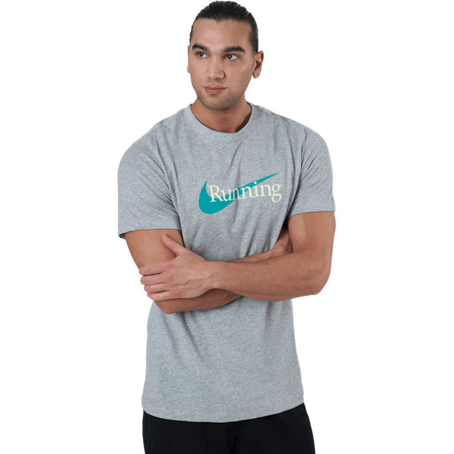 Dri-FIT moška majica za tek DK GREY HEATHER