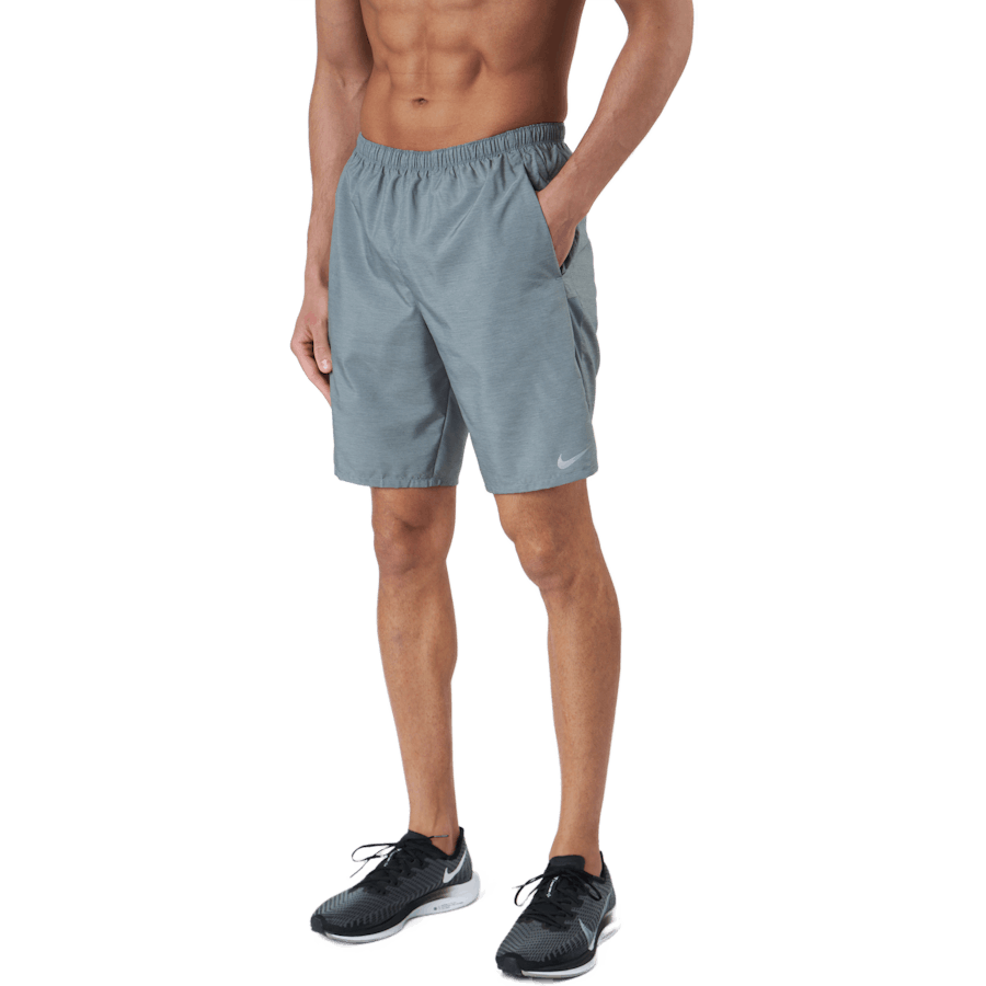 Nike Challenger Men's Brief-li Smoke Grey/htr/reflective Silv