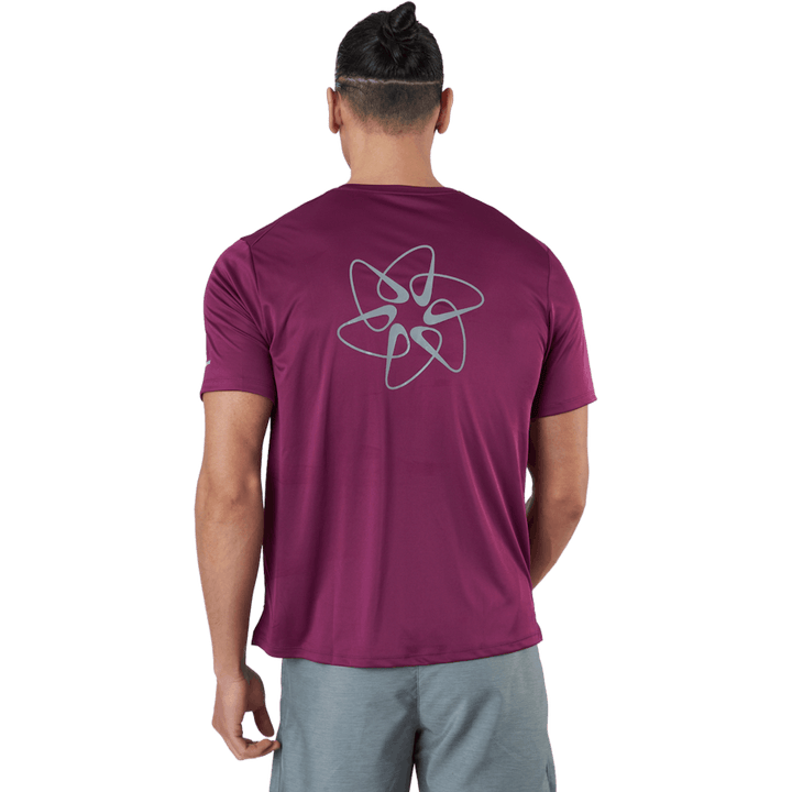 Nike Dri-fit Uv Run Division M Sangria/reflective Silv
