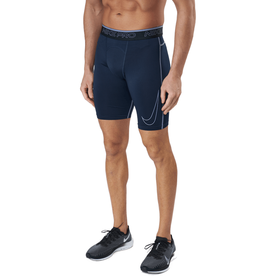 Nike Pro Dri-fit Men's Long Sh Obsidian/iron Purple/iron Purp