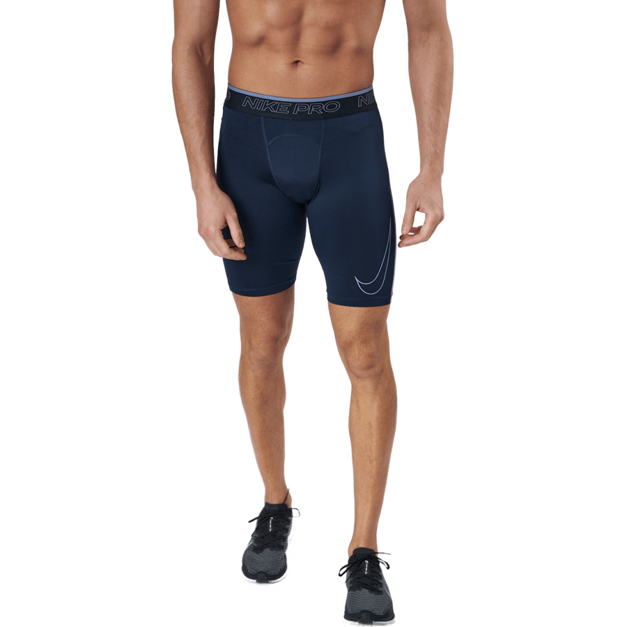 Nike Pro Dri-fit Men's Long Sh Obsidian/iron Purple/iron Purp