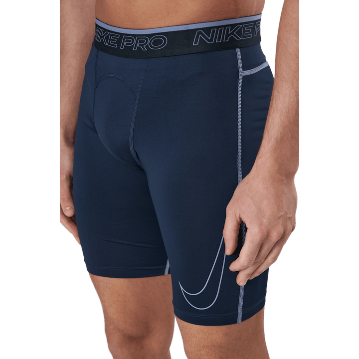 Nike Pro Dri-fit Men's Long Sh Obsidian/iron Purple/iron Purp