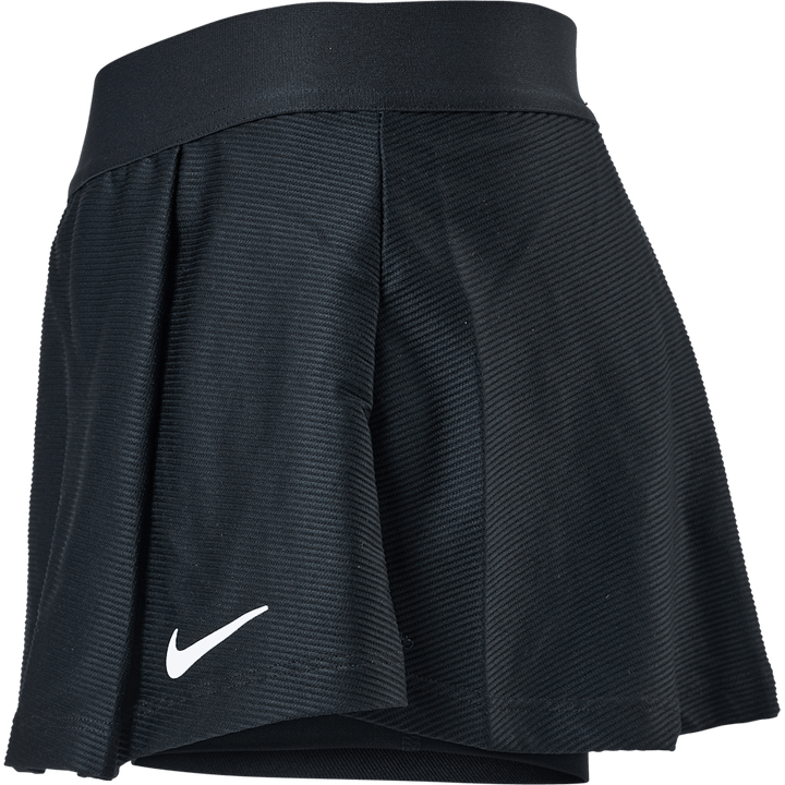 NikeCourt Victory Big Kids' (Girls') Tennis Skirt BLACK/WHITE
