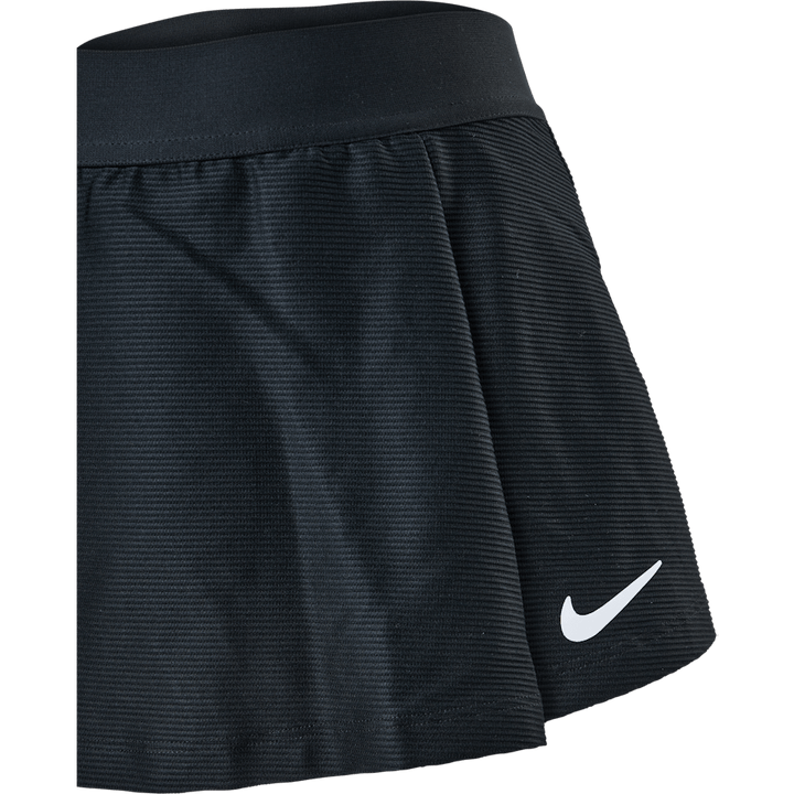 NikeCourt Victory Big Kids' (Girls') Tennis Skirt BLACK/WHITE