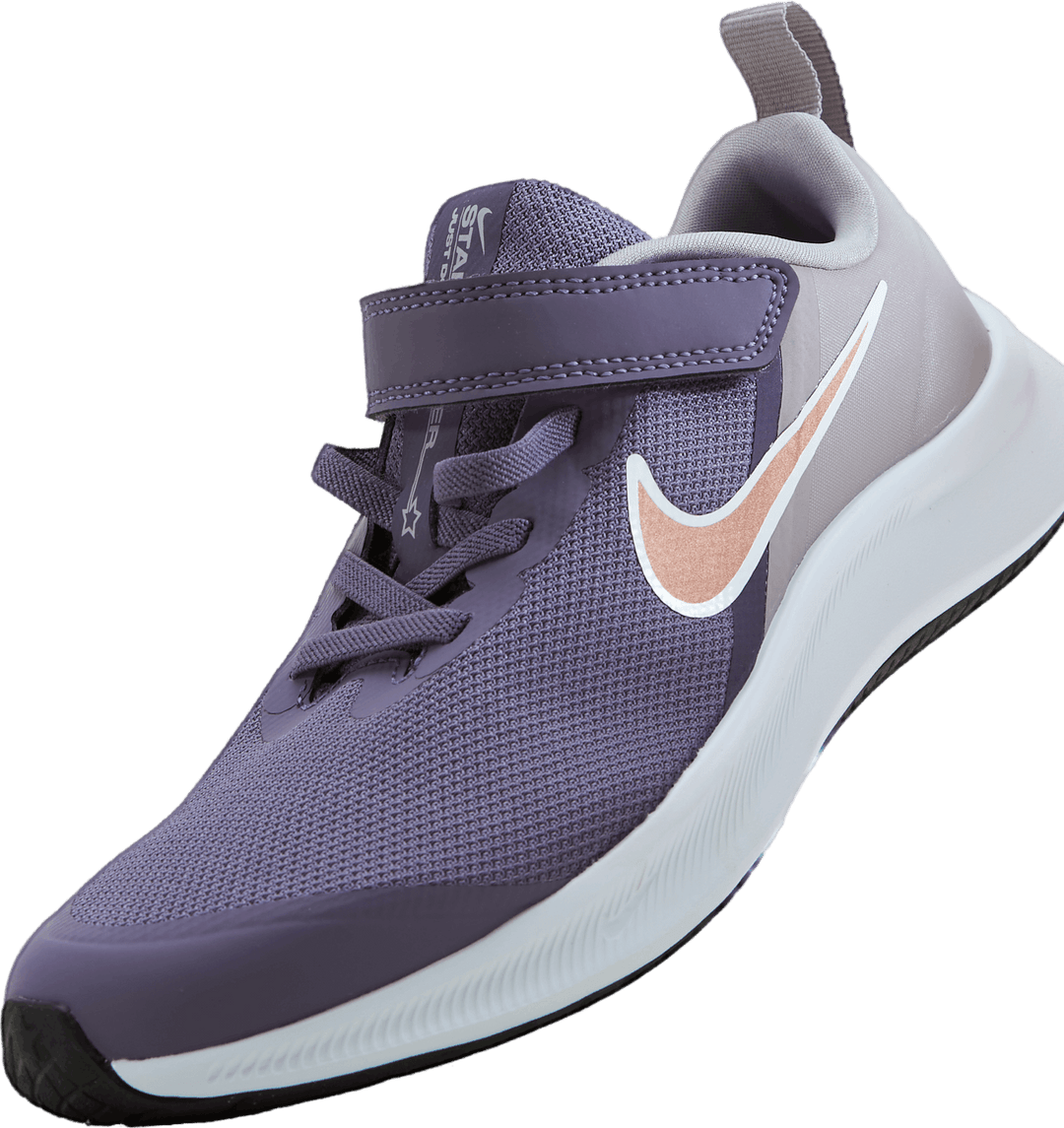 Nike Star Runner 3 Little Kids Canyon Purple/mtlc Red Bronze