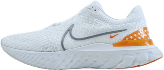 Nike React Infinity Run Flykni White/particle Grey-kumquat-ph