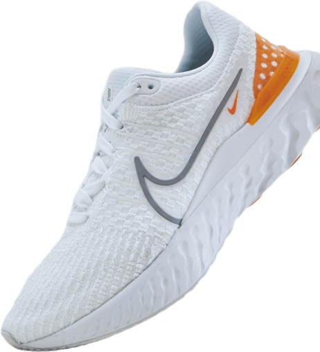 Nike React Infinity Run Flykni White/particle Grey-kumquat-ph