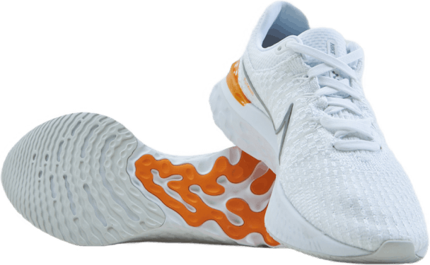 Nike React Infinity Run Flykni White/particle Grey-kumquat-ph