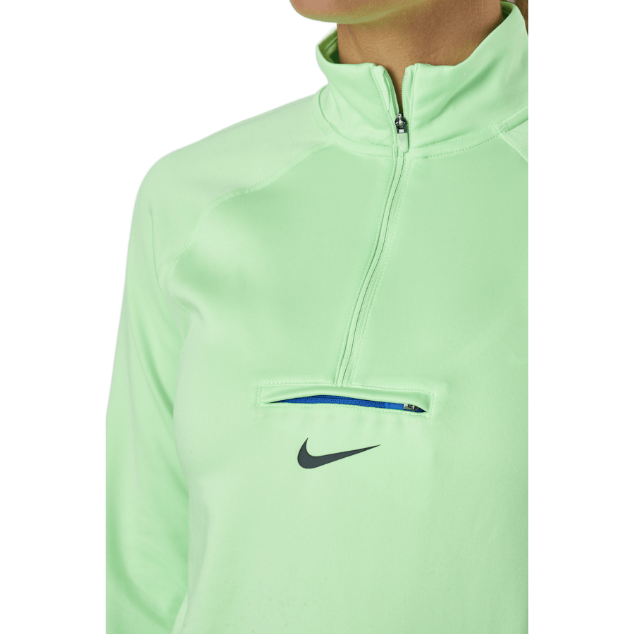 Nike Dri-fit Element Women's T Lime Glow/hyper Royal/black