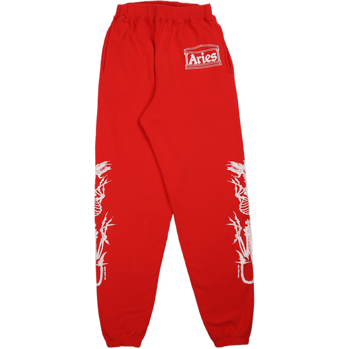 Skeletor Dragon Sweatpant Red