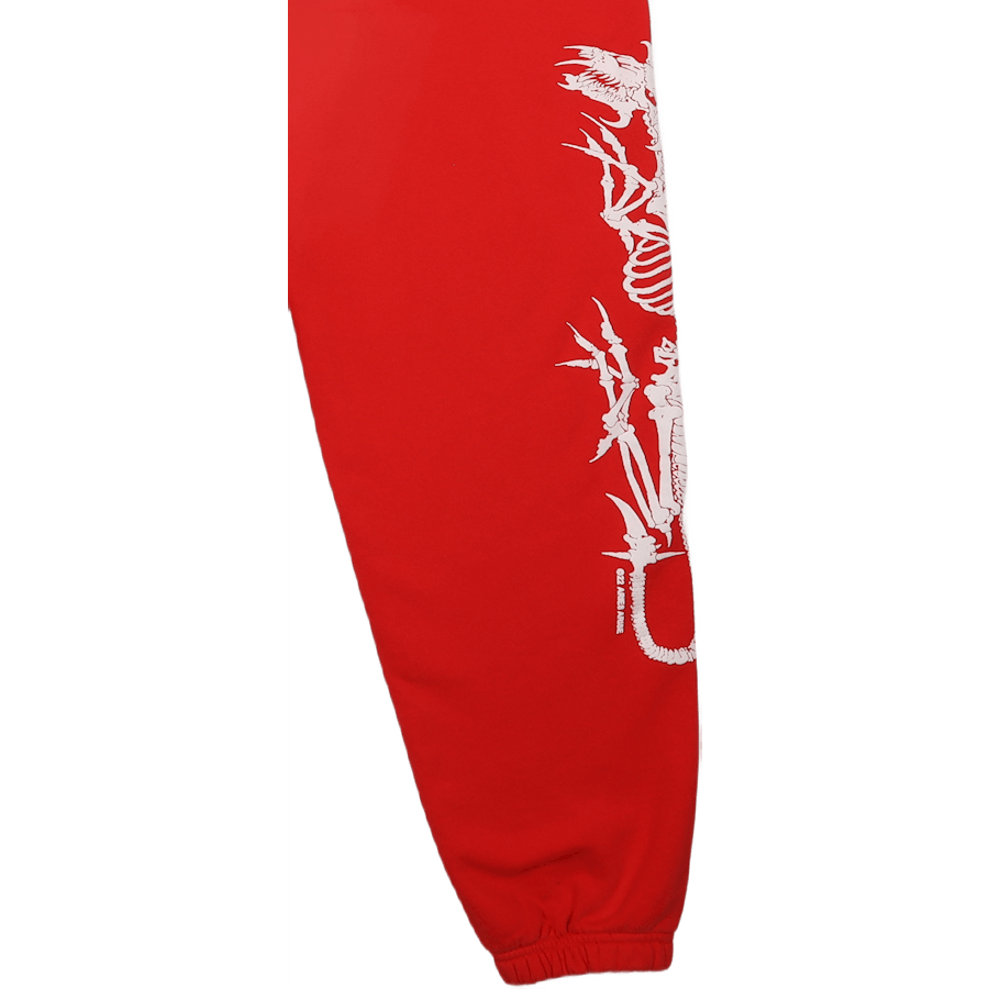 Skeletor Dragon Sweatpant Red
