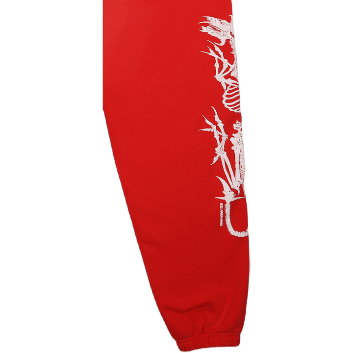 Skeletor Dragon Sweatpant Red