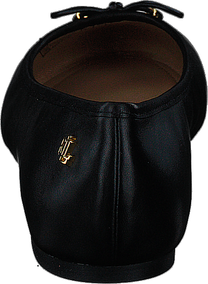 Jayna Leather Flat Black