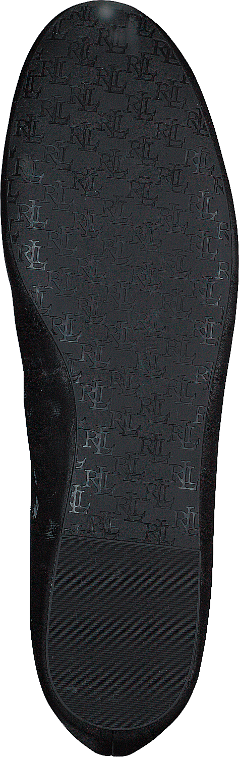 Jayna Leather Flat Black