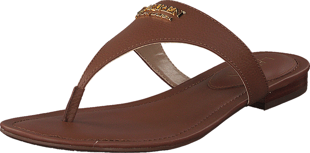 Ellah-sandals-flat Sandal Deep Saddle Tan