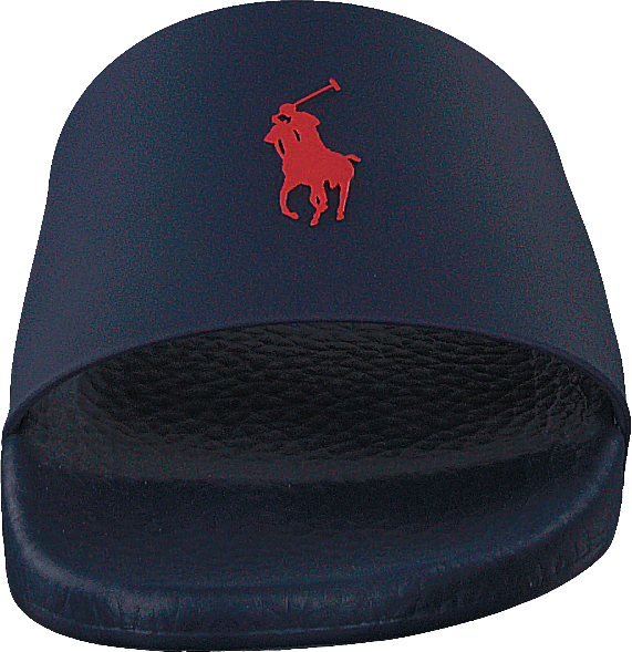 Signature Pony Slide Navy/Red Pp